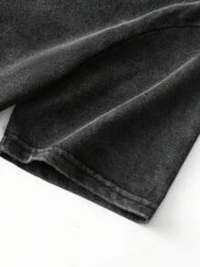 Modelo Men's Washed Cotton T-Shirt, All Cotton, Casual Sports Style Top T-Shirt, Fashionable Street Style, Suitable For Travel And Sports Wear