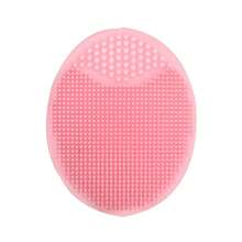 1 pieza Cepillo facial de silicona suave, cepillo limpiador facial, cepillo exfoliante - Limpieza profunda de poros, almohadilla facial lavable, cuidado de la piel de verano, limpieza de maquillaje
