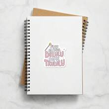 3pcs May All Your Delulu Come Trululu Funny Sticker - Durable & UV-Protected | Glossy Finish | Perfect For Laptops, Water Bottles, Phones | Ideal Gift For Book Lovers & Readers, For Return School, Book Lover Gifts,For Employees, Managers, And Colleagues,Perfect Cubicle Decor, Gag Gift For Work Or Motivational Reminder ﻿ School Supplies,Back To School
