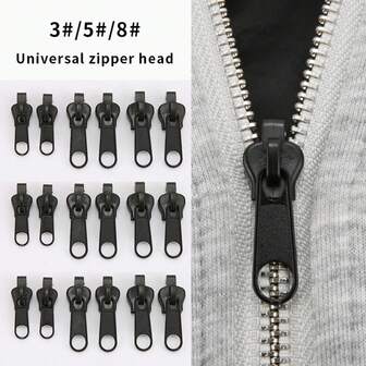 Universal Instant Fix Zipper Repair Kit Replacement Zip Slider Teeth Rescue Sewing Clothes Bag Zippers Tool Accessories