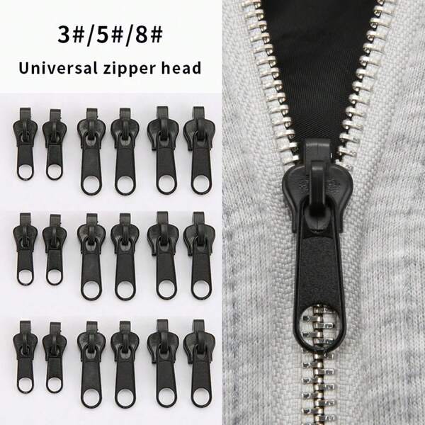 Universal Instant Fix Zipper Repair Kit Replacement Zip Slider Teeth Rescue Sewing Clothes Bag Zippers Tool Accessories