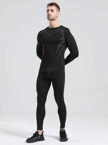 Men's Autumn/Winter Sports & Casual Tracksuit Set, Suitable For Running, Basketball, Gym