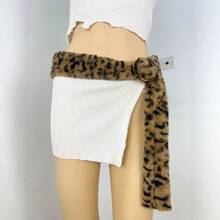 2025早春蓬松腰带，小众美式性感风蓬松毛茸茸腰带，轻盈时尚腰带，D.I.A腰带，Y2K千禧年腰带，情人节礼物秋季，秋季，万圣节 - 彩色 - 查看 26