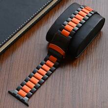 钛金属豪华表带适用于 Ultra2 系列 10 9 8 7 6 5 SE 5 4 手链，适合 49 毫米 46 毫米 45 毫米 44 毫米男士表带