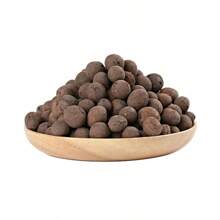 1 Galón de perlas cerámicas medianas, transpirables y absorbentes de agua, arcilla cocida y carbón, paisajismo de jardín, camas de macetas, adecuadas para el cultivo doméstico