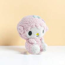Miniso 1个三丽鸥基础款钢琴毛绒挂件，设计简约可爱，质地柔软蓬松，带挂件，可挂在包包上，适合作为生日或节日礼物送给朋友。 - 粉色 - 查看 2