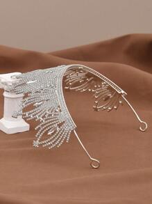 1 Stück barocke Kristallkrone, große Glanz-Krone für den Königinnenball, geeignet für Bankette, Zeremonien, Aufführungen und andere wichtige Anlässe