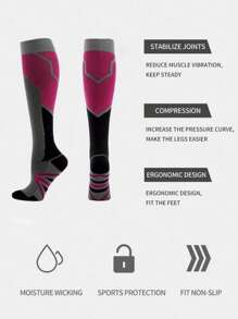 Calcetines de compresión de cobre Wellow 15-15 Mmhg para mujeres y hombres, altos hasta la rodilla, apropiados para embarazadas, enfermeras, embarazo, maternidad, médico, lindos, deportes, dorado, adecuados para ciclismo y adultos, que ayudan a la circulación y son largos para mujeres