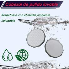Lima Eléctrica para Pies con Pantalla, Removedor de Callos y Exfoliante, Discos Redondos Reutilizables y Desinfectables - Rosa - Ver 5