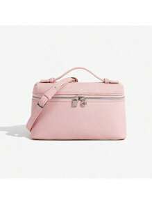 Bolsa de almuerzo de moda LP19, nueva bolsa de mano de modelo primavera/verano 2025 para mujer, bolso de hombro estilo tote y bandolera pequeño