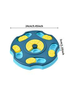 1 Piece Pet Treadmill, Pet Puzzle Toy, Dog Intelligence Toy, Cat/Dog Hide-Hide Feeder, Pet Training Toy, Interactive Dog Treadmill, Pet Food Tray, Pet Food Game Compartment Plate, Pet Choking Bowl, Pet Supplies, Dog Intelligence Toy, Puppy Intelligence Training Food Distributor, Cat/Dog Search Toy, Pet Entertainment Toy, For Pet Use Only - Multicolor - View 5