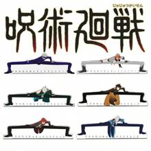 Jujutsu Kaisen 1pc Anime Jujutsu Kaisen Inspired Gojo Satoru Long Legs Design Creative Ruler, High Quality Stationery Supplies, School Essentials School Supplies,Back To School