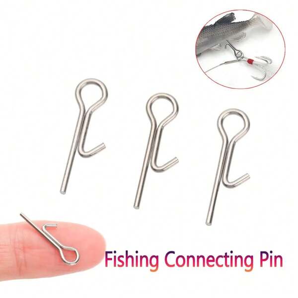 Accessoires de pêche Épingle pour appât mou Aiguille pivotante Accessoires de pêche à la carpe