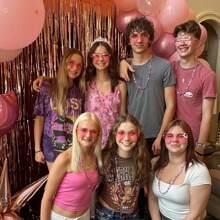 12pcs-Pink Princess Gift Boxes Set Pink Party Favor Boxes Pink Doll Gift Boxes Goodie Bag Heart Shaped Glasses For Birthday Bachelorette Supplies Decoration(12pcs=6 Boxes +6 Glasses)