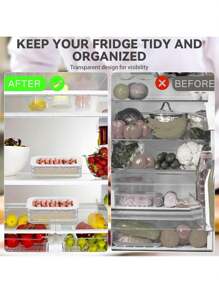 Recipiente de cocina de 3 capas, caja transparente sellada para mantener la frescura, recipiente apilable para almacenar rebanadas en el refrigerador para carne, queso, jamón, salchichas italianas, restos de alimentos, frutas y verduras, organizador de refrigeración de cocina, a prueba de fugas y reutilizable, recipiente para alimentos, organización y almacenamiento de cocina, al aire libre, camping, regalos de Halloween, Navidad, Año Nuevo