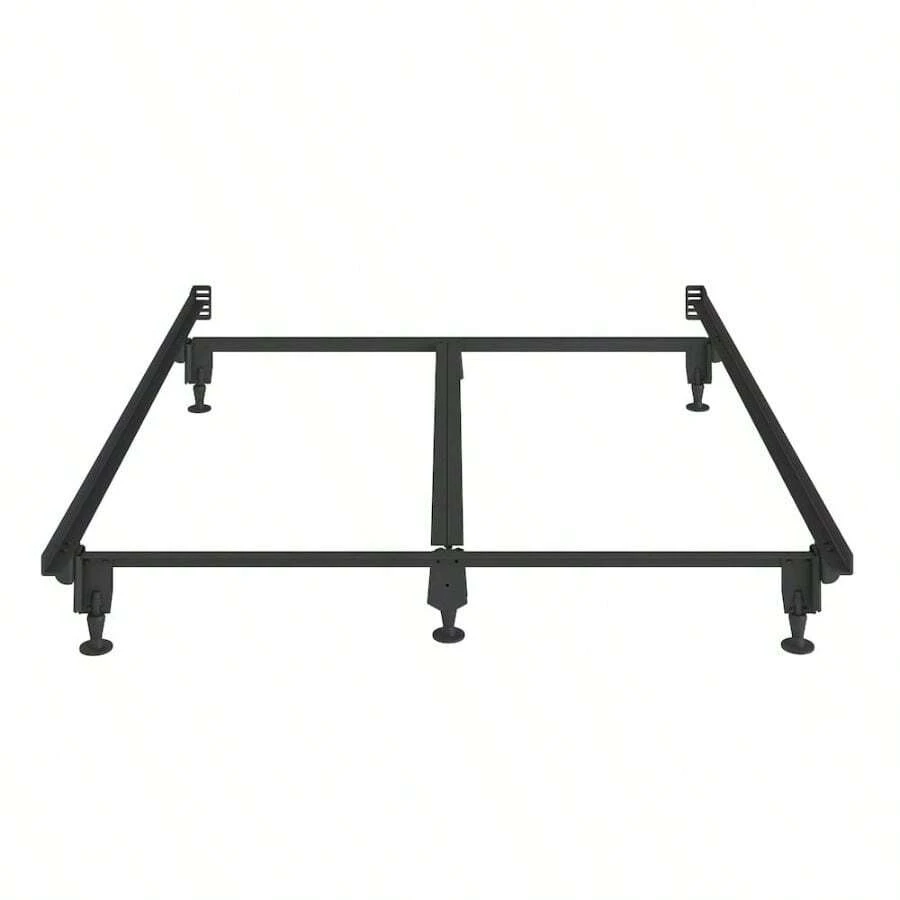 Instamatic Heavy Duty Bed Frame With Rollers Glides Twin Full Queen California King Eastern King - asPic - View 1