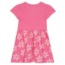 DORA The Explorer Girls Dress, Cotton Summer Dress, Short Sleeve Girls Dresses , Cotton Dresses - Pink - View 7