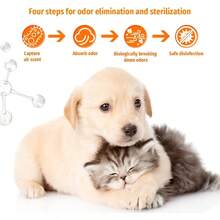 TLL  Deodorant Spray For Dogs Cats Pet Odor Eliminator Spray For Home Dog Smell And Urine Odor Eliminator For Carpet Furniture And Litter 16.91ozYU - 不 - 查看 3