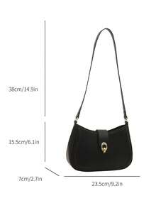 新款时尚金属锁手提包，适合聚会、郊游、度假、购物和日常使用，可存放硬币、手机；也可用作白领、大学生和办公室职员的工作包，优雅的女士包