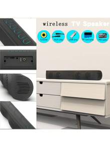 Wireless Speakers, Surround Sound Speakers, TV Speakers, Computer Speakers, Stereo Speakers, Subwoofers, Home Theater Speakers, Support Wireless/TWS/USB/TF/FM, Comes With 1 Remote Control