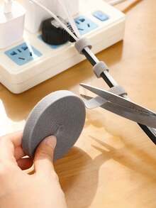 1 件装电缆整理带，魔术贴电线扎带，用于电脑桌面管理，适用于办公室、宿舍和家庭使用