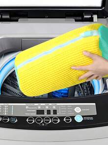 Shoe Wash Bag For Washing Machine Washing Shoes Anti-Distortion Wash Bag Slouchy Magic Machine Shoe Wash Bag, Slouchy Shoe Wash Bag Cylindrical Washing Machine Laundry Bag Shoe Protector Anti-Distortion Wash Bag.Storage & Organization.Laundry Storage & Organization.Graduation ,Graduation Decorations,Graduation Party,Graduation Gifts,Teacher Gifts. - Multicolor - View 9