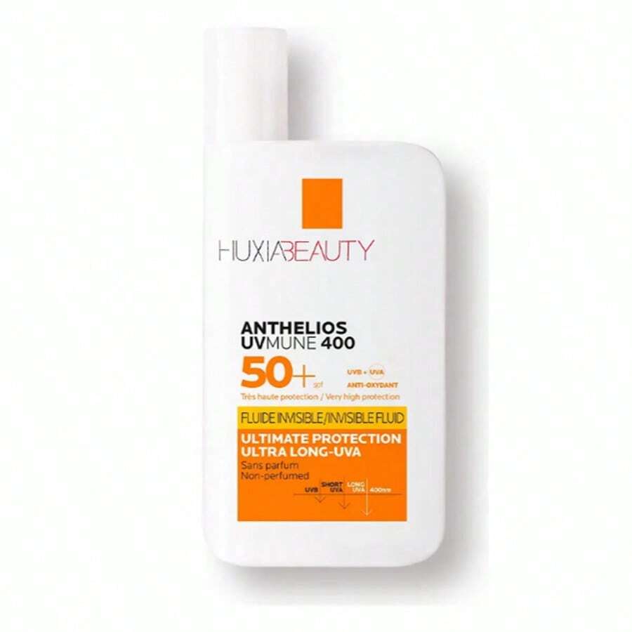 Protector Solar Facial SPF 50+ con Color | Antimanchas, No Graso, Rápida Absorción, Resistente al Agua | Protección UVA+UVB | Base Tonalizante 400 SPF50+ | Ideal para Playa, Deporte y Uso Diario | Apto para Todo Tipo de Piel - Blanco - Ver 1