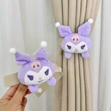 Sanrio 1 Piece Of Sanrio Hello Kitty Cartoon Curtain Hook Buckle Fixing Hook Curtain Decoration Rope. Cute Room Decoration, Curtains, Doors, Curtains, Ties, Cats, Bedrooms, Living Rooms, Curtains, Elastic Ties, Curtains, Ties. Widely Used As Curtains For Bedroom, Living Room, Dining Room, Bathroom, Kitchen, Office, Courtyard, Home Office Decoration