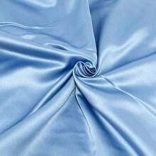 1 Stück einfarbiger Zierkissenbezug aus Satin-Kunstseide, Polyester, geeignet für Wohnzimmer Heimdekoration, 16 X 16, 18 X 18, 20 X 20, 24 X 24 Zoll, Reißverschluss, maschinenwaschbar, ohne Kisseneinsatz