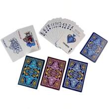1 Set High-End Waterproof Poker Cards - Waterproof Playing Cards - Plastic Playing Cards, Durable & Flexible - Suitable For Magic, Gambling, Parties And Collectors, Valentine's/New Year Gift
