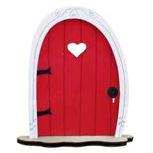 1pc Fairy Tree Gate - Miniature Fairy Garden Outdoor Decorative Accessories, Yard Art Miniature Decorations For Home Walls And Outdoor Trees - Multicolor - View 11