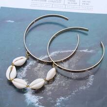 Gold Upper Arm Cuff Bracelet Layered Leaf Tassel Cuff Bangle Adjustable Open Arm Cuff Vintage Multi Leaves Arm Chain African Armlet Armband Jewelry For Women - goldshell - View 6