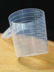 2pcs Transparent Pet Scoops With Scale, Plastic Dog Food Spade, Pet Supplies - Clear - View 8