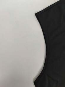 Plus Size Men's Summer Round Neck Beer Slogan Casual Tank Top - Black - View 4