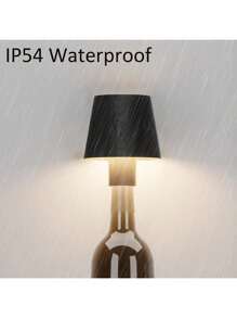 1 件酒瓶 LED 灯 - 便携式可调光台灯，将空间从浪漫餐厅转变为舒适的卧室，适用于户外、酒吧、派对和晚餐 - 無極光 - 查看 4