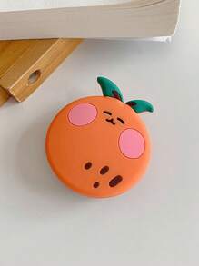 1 件可爱草莓/西瓜/桃子形状可折叠硅胶手机支架，多功能水果形状桌面手机支架，兼容 Apple/Android 智能手机，适合家人和朋友的生日礼物，兼容 、Android 手机，生日礼物，家人，朋友推拉式手机握把，手机配件 - 彩色 - 查看 5