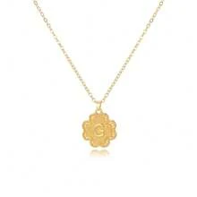 TUANZISP 1 pieza Collar con colgante de trébol de cuatro hojas para mujeres, collar con inicial personalizada del alfabeto A-Z, joya de moda vintage elegante, un regalo ligero y lujoso adecuado para el uso diario, el trabajo, las citas, las fiestas y las vacaciones de las mujeres