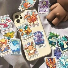 pokemon Pokémon Decorative Stickers, Computer Stickers, Luggage Anti-Lost Stickers, Party Gifts & Surprise Gifts, Birthday Gifts, Manga Fan Collectible Stickers, Suitable For All Ages