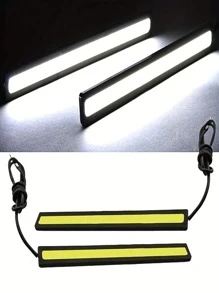 2个装 17厘米 DRL LED COB 灯泡日间行车灯通用防水 12V 7000K 白色卡车汽车工作造型灯 - 2個 - 查看 19