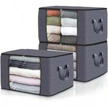 Christmas Portable High-Capacity Quilt Storage Bag Winter-Ready Diamond-Quilted Clothing Storage Bag With Clear Window Year-End Stockpiling: The Perfect Home Storage Solution B. Drawer Wardrobe Storage Box / Closet Organizer / Wardrobe Storage Bag / Under-Bed Storage Box / Divided Clothing Storage Bag / Home Bedroom Clothing