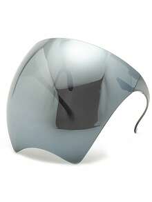 1 件全脸防护罩，防雾防溅骑行防护镜，防尘防护面罩，双面防护 - 彩色 - 查看 12