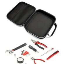 RANKSEA Sac à outils en toile Oxford, sac à perceuse, sac à meuleuse, sac d'accessoires de meuleuse, utilisé pour ranger des outils de réparation comme des tournevis, des clés, des pinces pour les électriciens, les menuisiers, également adapté pour ranger des cosmétiques, des consoles de jeux, des cartouches