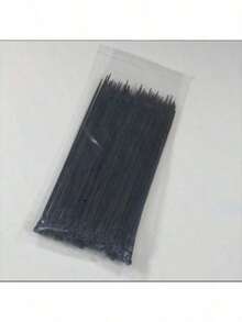 100/200pcs/Pack Multi-Color Self-Locking Nylon Tie Wraps, Garden Bundling Straps, Ratchet Design, Tighter The More Pulled, Strong Load Bearing, High Tensile Strength, Durable Self-Locking Plastic Ties, Suitable For Home, Garden, Garage, Workshop, Christmas, New Year, Back To School Decorations - White - View 13