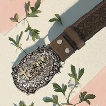 1 pièce Ceinture de style vintage décontractée pour femme, accessoire polyvalent à la mode pour usage quotidien