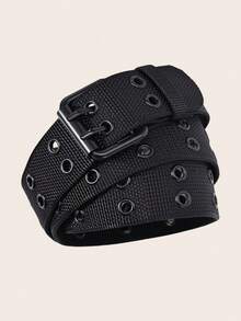 New Men Breathable Nylon Fabric Belt Outdoor Sport Belt Pin Buckle Trousers Jeans Belt