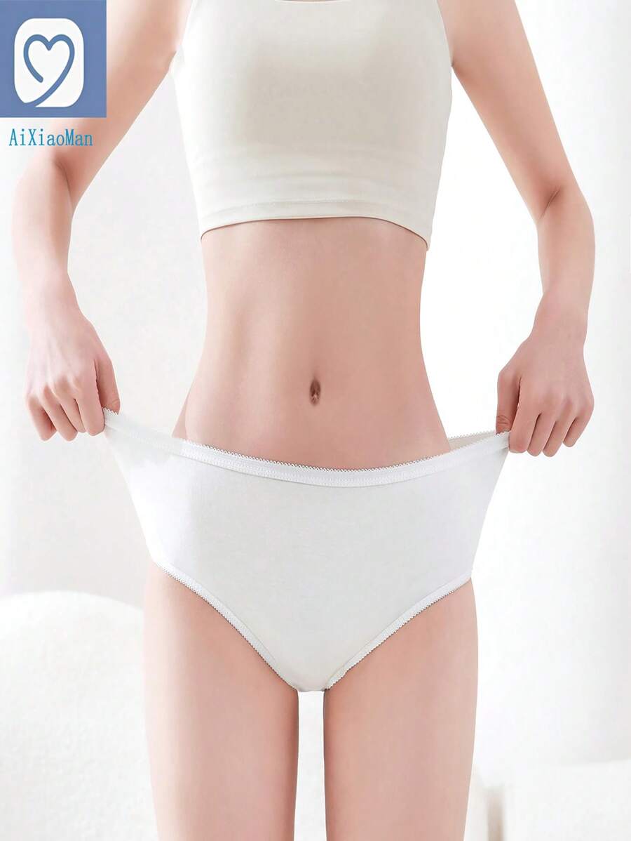 10 piezas/paquete de ropa interior desechable para mujeres, para viajar, postparto, empacada individualmente