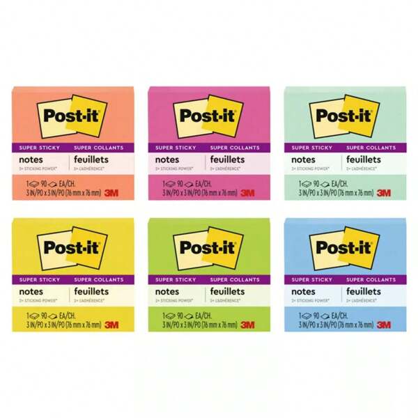 3x3 Sticky Notes 90 Sheets
