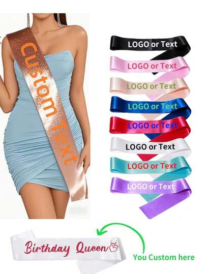 Faja personalizada para fiesta, Faja personalizada con logotipo y texto, Faja de despedida de soltera, Faja para fiesta de despedida de soltera, Faja personalizada para concurso, Faja DIY, Faja personalizada para novia, Favor de fiesta de despedida de soltera, Faja de despedida de soltera, Faja personalizada, Faja para fiesta de despedida de soltera, Faja personalizada, Favor de fiesta, Regalo personalizado, Fiesta de boda, Regalo, Regalo de propuesta para dama de honor, Graduado de escuela secundaria, Estudiante universitario, Estudiante de primer año, Estudiante de segundo año, Estudiante de grado inferior