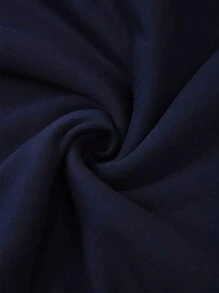 Herren Herbst/Winter Set aus einfarbigem, gestauchtem Langarm Kapuzenpullover und Hose, stilvolles grafisches Druckdesign, Kapuzenpullover mit großen Taschen, verstellbarer Tunnelzug an der Hose, perfekt für Lässig Wear, Club Fußball Training, täglichen Sport