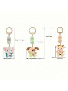 Baby Hanging Toys, Infant Sensory Activity Toys, Suitable For Car Seat, Stroller, Crib, Educational Montessori Learning, Travel Essential For Newborns & Toddlers Boys & Girls 3 Months+